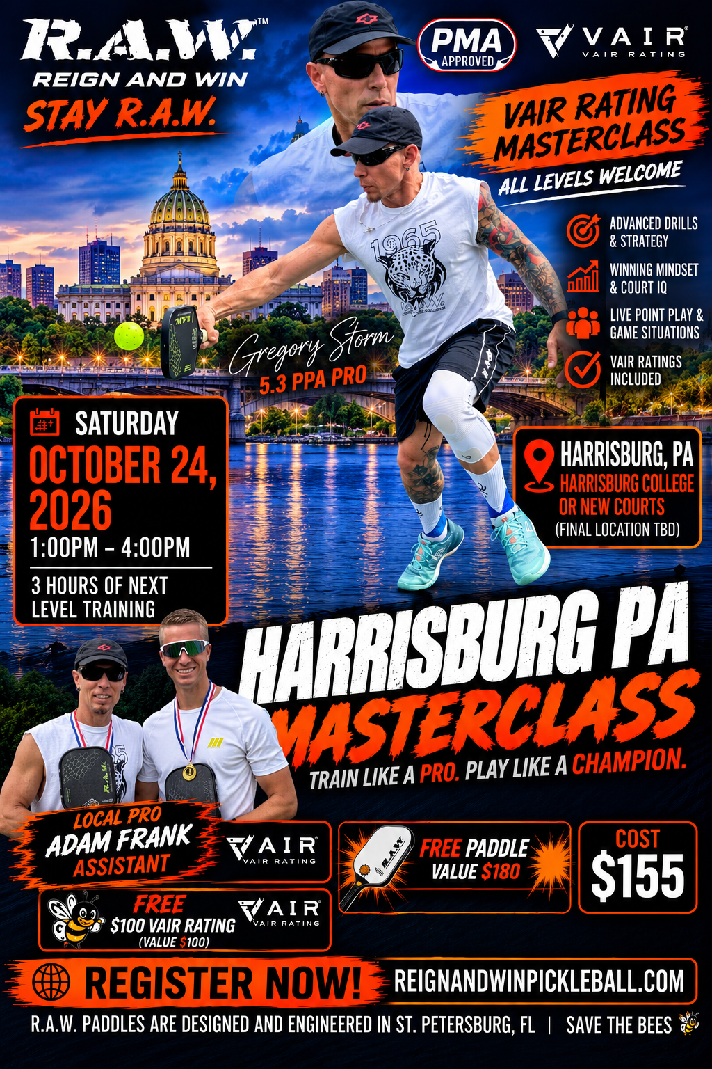 Harrisburg PA Masterclass